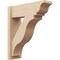 Ekena Millwork 8-in W x 24-in D x 28-in H Funston Trad Rough Cedar Woodgrain TimberThane Outlooker, Primed Tan OUTUR080X24X28FST04RCPR - alternate 1